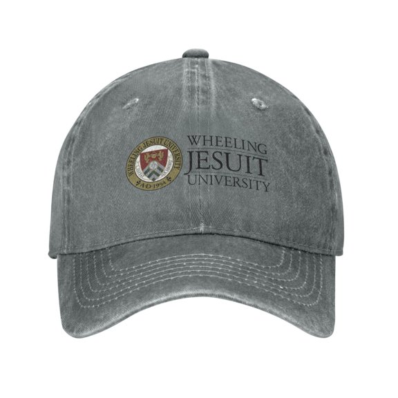 Wheeling University Hat Adult Adjustable Classic Washed Casquette Cap Hat Baseball Cap