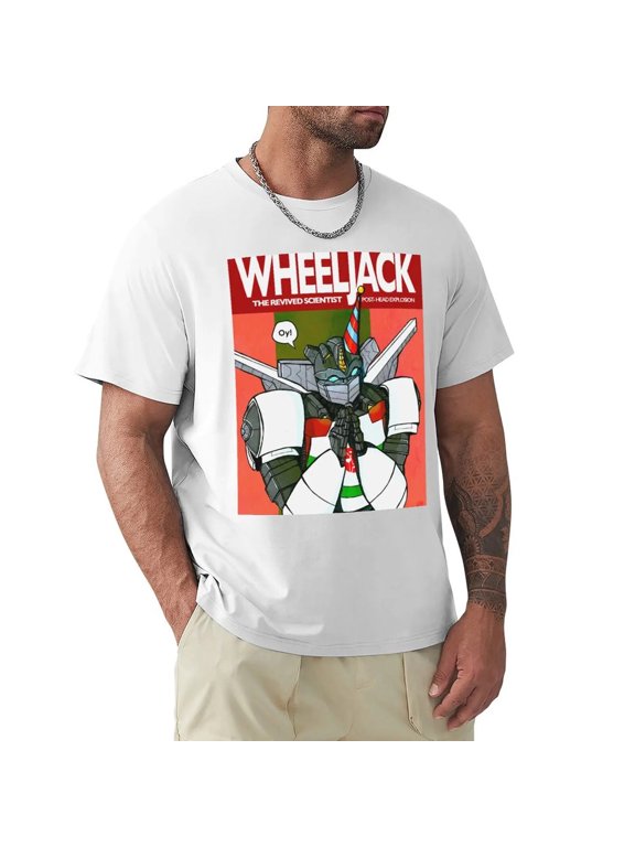 Wheeljack - The Revived Scientist T-shirt aesthetic clothes customs boys animal "Revival T-Shirts for Men