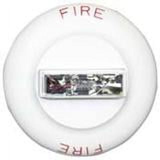 Wheelock Cooper RSS-24MCW-FW Multi-Candela Strobe, Wall Mount, 24-VDC, White