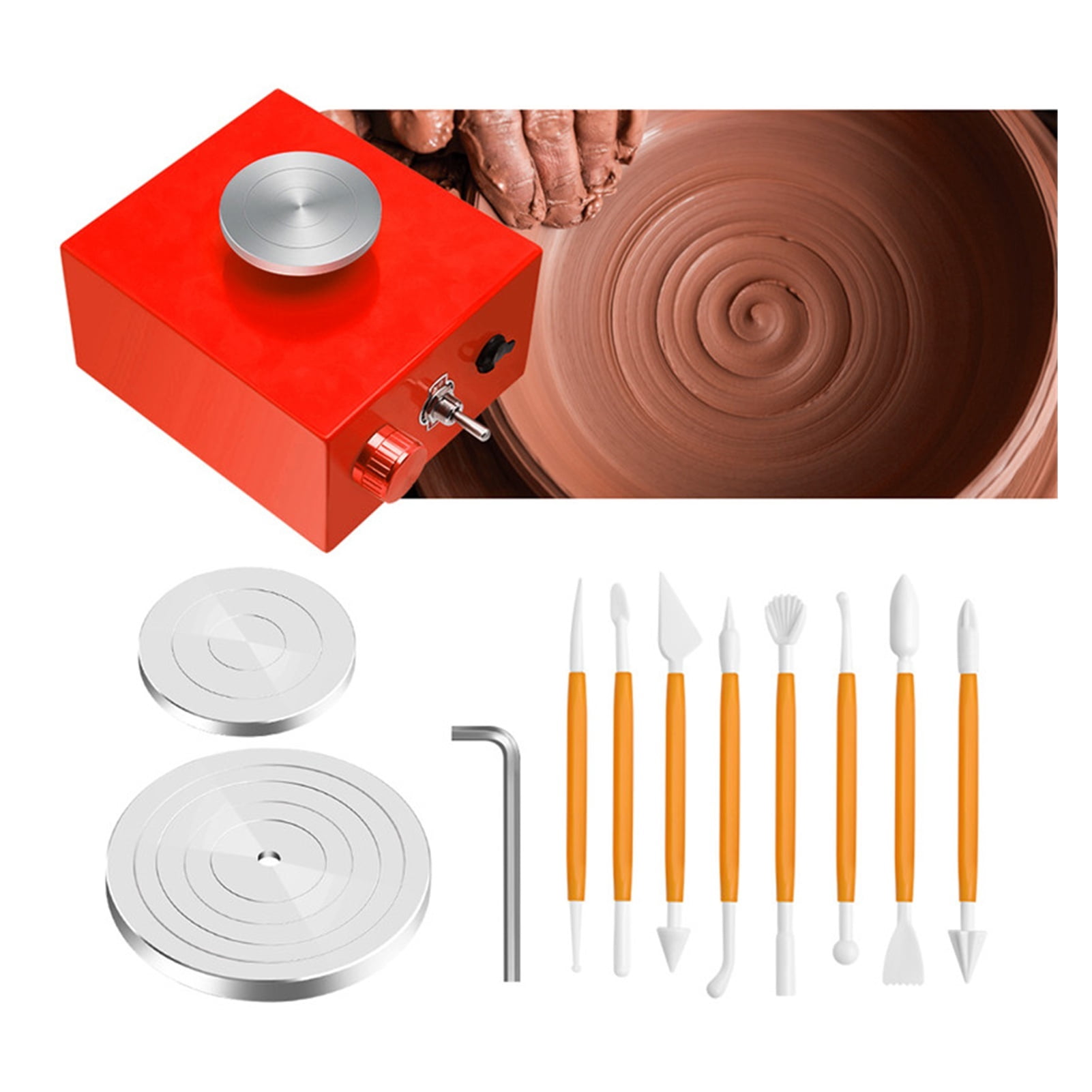 Wheels 6.5cm 10cm Turntable Mini Ceramics For Electric Ceramic Clay Tools - Ceramic Craft Trays ,Wide Ranging Usage