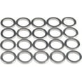 thumbnail image 1 of Wheels Manufacturing 2.0mm Aluminum Chainring Spacer Bag of 20 Adjusts Chainline, 1 of 1