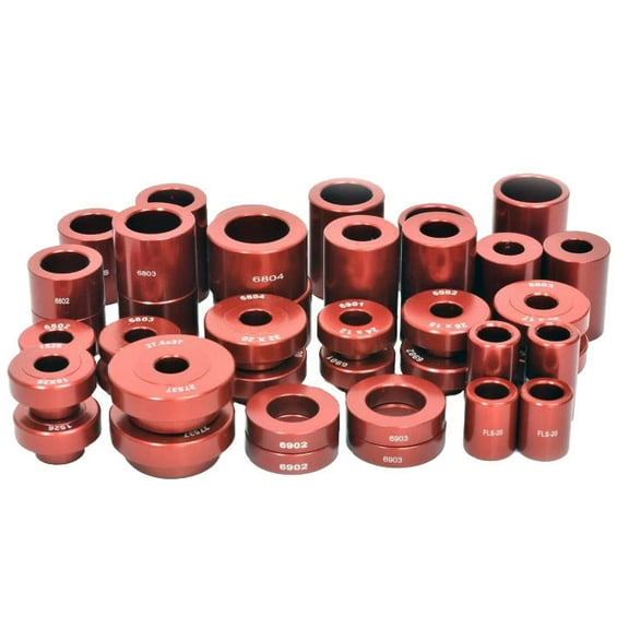 Wheels Manufacturing Bearing Drift Set Essential Kit Drift Set Red BP0003