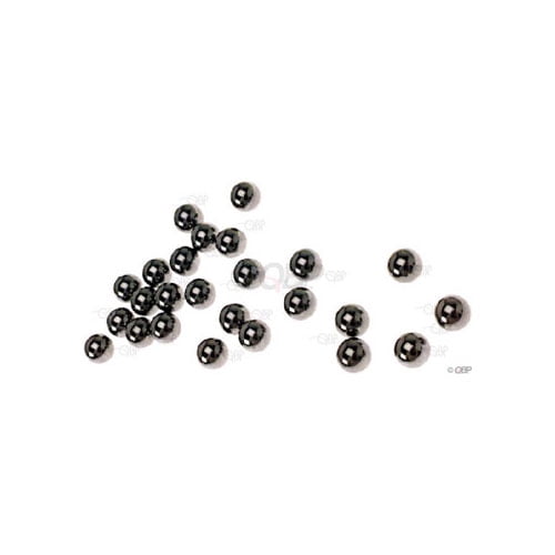 Wheels Manufacturing Steel Ball Bearing, 1/4'', Grade 25, Steel, 25pcs