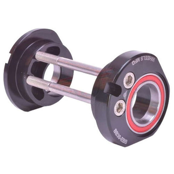Wheels Manufacturing Inc. BB30 EBB 24mm Angular Contact Bicycle Bottom Bracket - BB30-EBB-BLK
