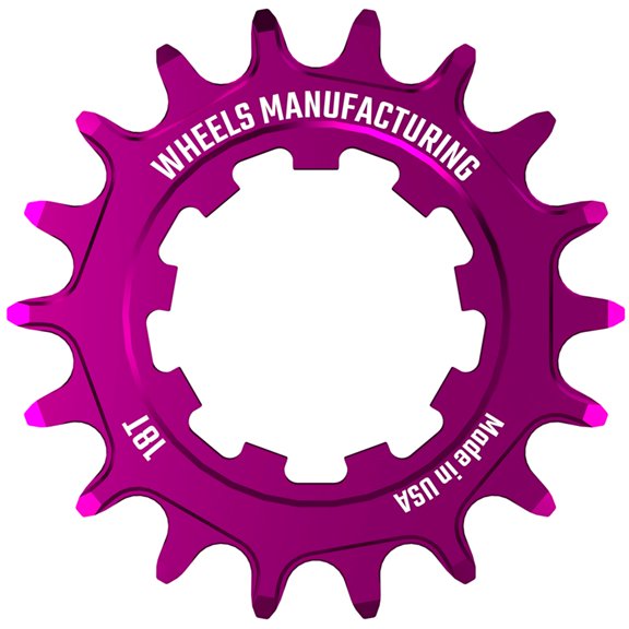 Wheels Manufacturing SOLO-XD Cog - 18t, Purple