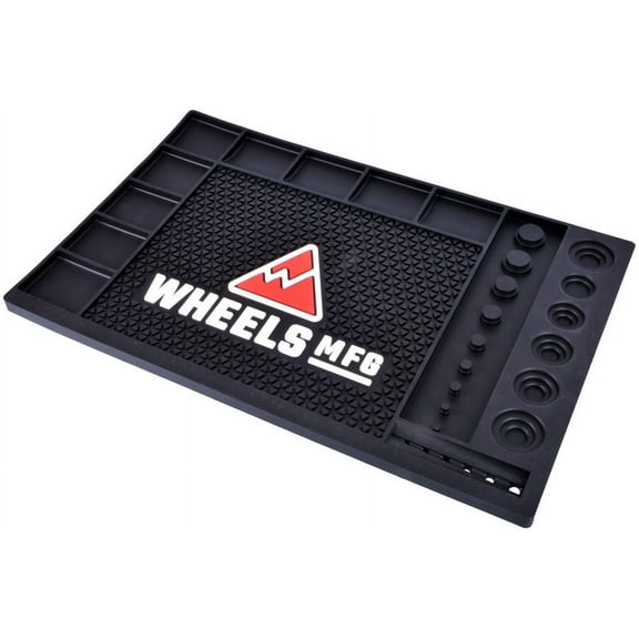 Wheels Manufacturing Ultimate Benchtop Mat Bench Mat Black BENCHTOPMAT1-1