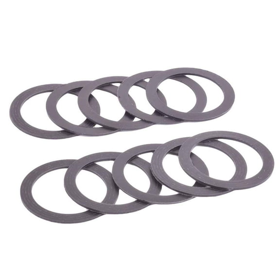 Wheels Mfg 1mm 29mm Bottom Bracket Spacer, Pack/10 - Black