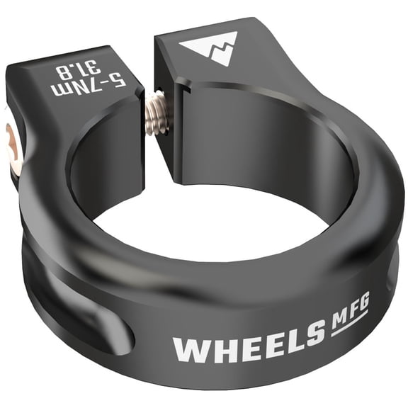 Wheels Manufacturing Seatpost Collar, Seatpost Clamp, 31.8mm, Black
