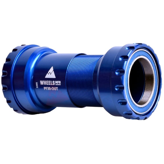 Wheels Mfg PF30 Threaded BB, SRAM DUB, Base, Blue NLS