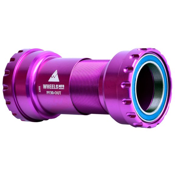 Wheels Mfg PF30 Threaded BB, SRAM DUB, Base, Purple