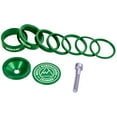 thumbnail image 1 of Wheels Mfg StackRight Pro Headset Spacer Kit, 1-1/8" Green, 1 of 1