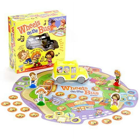 Wheels on the Bus Game - 2000 - Milton Bradley - Great Condition