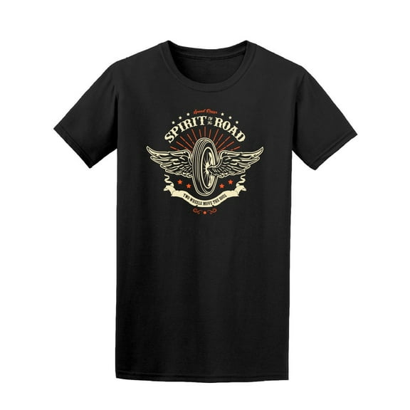 Wheels Spirit Of Road  T-Shirt Men -Image by Shutterstock, Male XX-Large