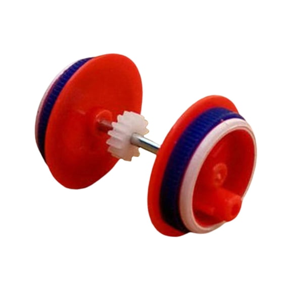 Wheels for Simulation Electric Locomotive Toy Model Train Spare Parts Quick Install Plastic 2.2cm for Collectors