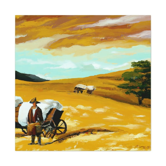 Wheels of Wonder Wagon - Canvas