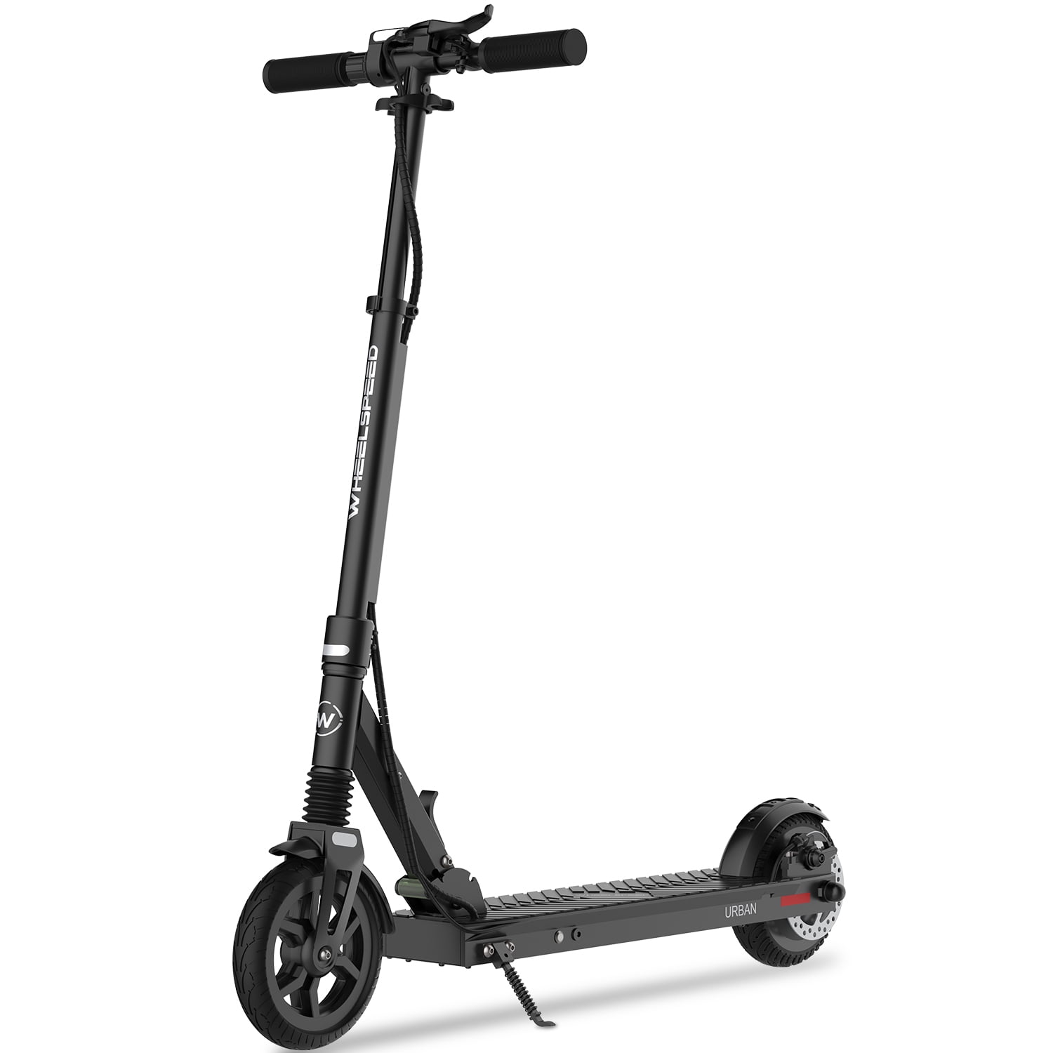 Wheelspeed Electric Scooter Primer, 12-14 Miles Long Range & 15 MPH  Lightweight Commuting Electric Scooter, 350W Motor & 8.5 Pneumatic Tires  Portable E-Scooter for Adults with Anti-Theft E-Lock 