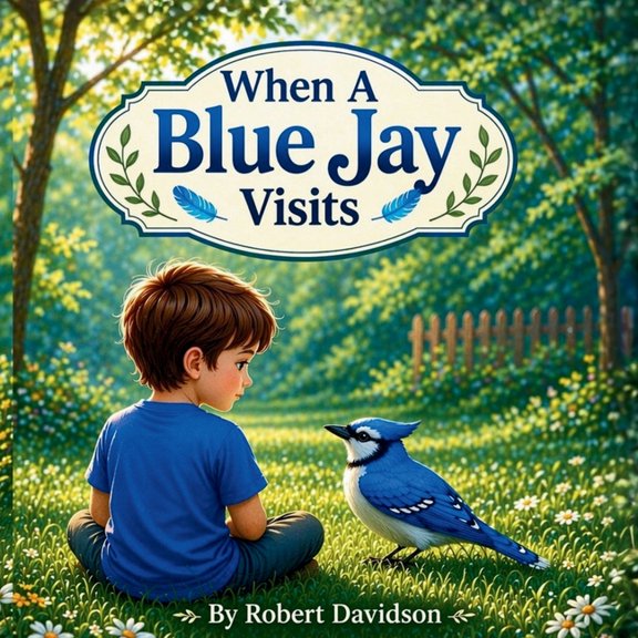 When A Blue Jay Visits, (Paperback)
