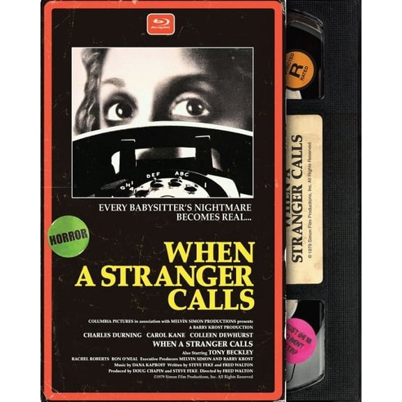 When a Stranger Calls (Retro VHS Packaging)
