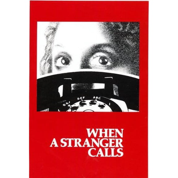 When A Stranger Calls poster Metal Sign 8inx 12in Metal Print 8x12 Square Adults Z Posters