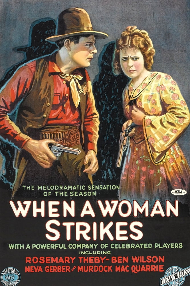 When A Woman Strikes Canvas Art -  (24 x 36)