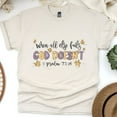 thumbnail image 1 of When All Else Fails God Doesn’t T-Shirt | Psalm 73:26 Bible Verse Tee, Natural, Size S, 1 of 6