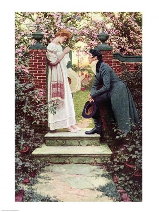 When All the World Seemed Young Canvas Art - Howard Pyle (24 x 36)