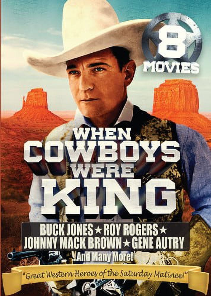 When Cowboys Were King: 8 Movie Collection (DVD), Vci Video, Western
