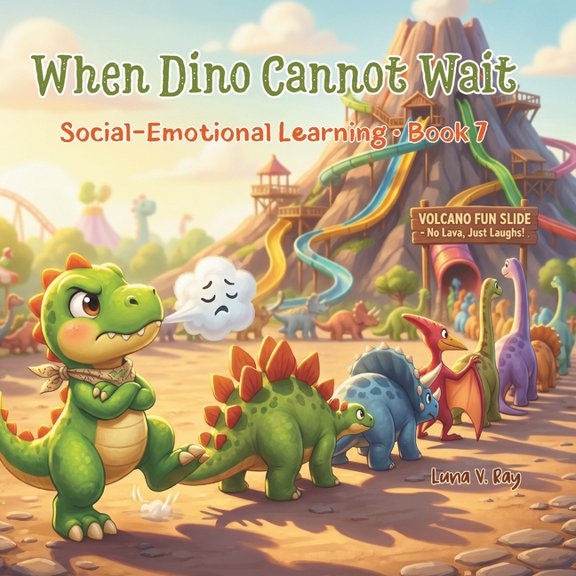 Social-Emotional Learning When Dino Cannot Wait: A Social Emotional Learning Book About Patience, Waiting, and Handling Frustration for Kids Ages , Book 7, (Paperback)