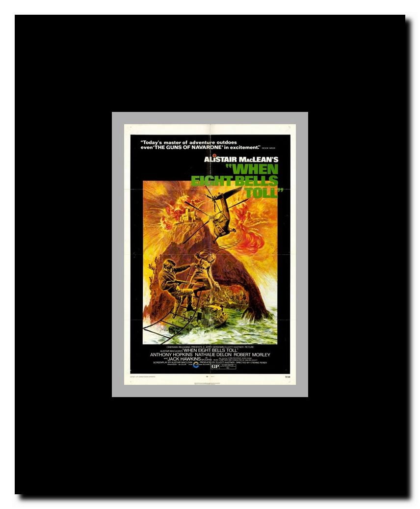 When Eight Bells Toll Framed Movie Poster