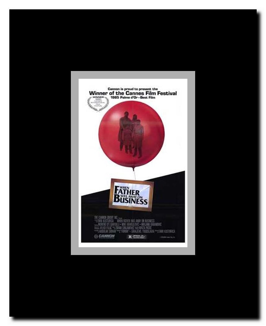 When Father Was Away on Business Framed Movie Poster