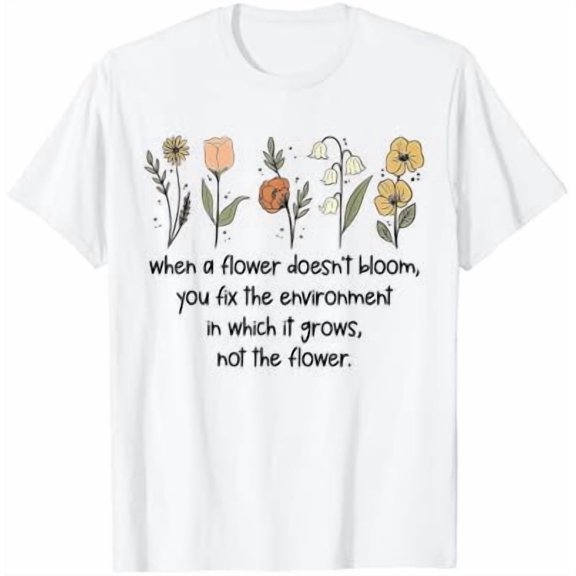 When Flower Doesnt Bloom Awareness Wildflowers T-Shirt