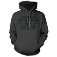 thumbnail image 1 of When Guns Are Outlawed I will become an Outlaw Hoodie, 1 of 4