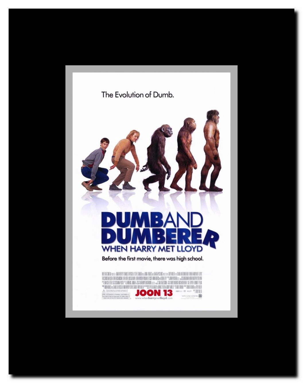When Harry Met Lloyd: Dumb and Dumberer Framed Movie Poster