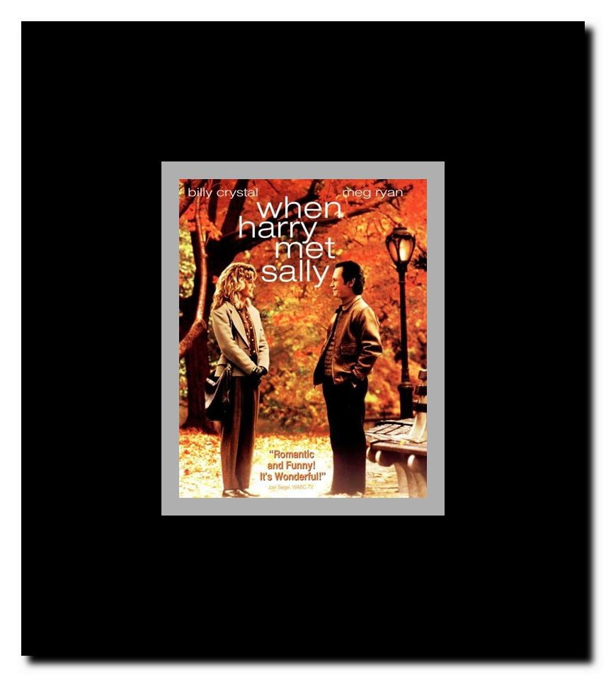 When Harry Met Sally Framed Movie Poster