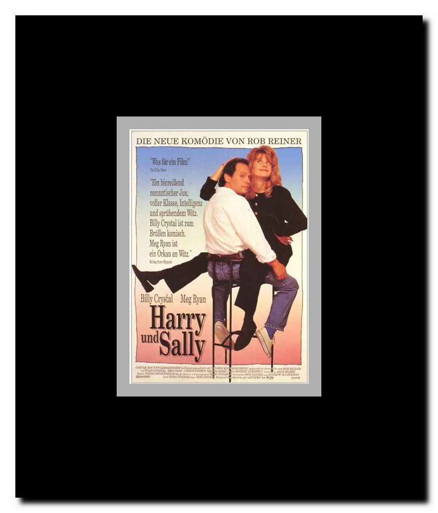 When Harry Met Sally Framed Movie Poster