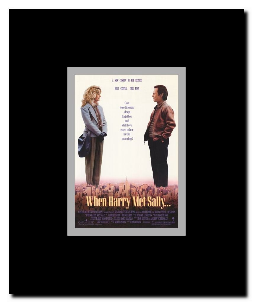 When Harry Met Sally Framed Movie Poster