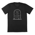 thumbnail image 1 of When I Die Humor Graphic Black Mens T-Shirt, 1 of 1