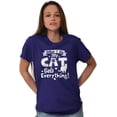 thumbnail image 1 of When I Die the Cat Gets Everything Women's Plus Size Graphic Tee Brisco Brands 2X, 1 of 5