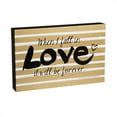 thumbnail image 1 of Cape Craftsmen When I Fall in Love Wooden Sign, 1 of 2