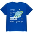 thumbnail image 1 of When I Grow Up Astronaut Big Boys T Shirt, 1 of 1