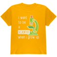 thumbnail image 1 of When I Grow Up Scientist Youth T Shirt Gold YSM, 1 of 1