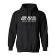 thumbnail image 1 of When I Was A Kid This Is Not What I Expected Sarcastic Novelty Gift Idea Adult Humor Funny Men's Hoodies, 1 of 2