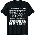 thumbnail image 1 of Sweet Old Lady T-Shirt, 1 of 4