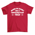 thumbnail image 1 of When In Doubt Ask Cardiovascular Tech Medical Healthcare T-Shirt Men Women, 1 of 2