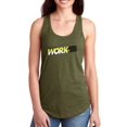 thumbnail image 1 of When In Doubt Work Out Racerback Tank Women -Image by Shutterstock, Female Large, 1 of 4