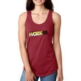 thumbnail image 1 of When In Doubt Work Out Racerback Tank Women -Image by Shutterstock, Female XX-Large, 1 of 4