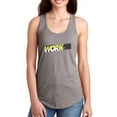 thumbnail image 1 of When In Doubt Work Out Racerback Tank Women -Image by Shutterstock, Female x-Large, 1 of 4