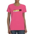 thumbnail image 1 of When In Doubt Work Out Shaped T-Shirt Women -Image by Shutterstock, Female Large, 1 of 4