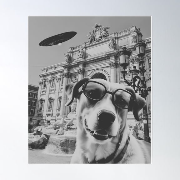 When In Rome Poster Wall Art, Modern Wall Decor For Living Room Bedroom, 12x18 UNFRAMED