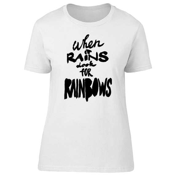When It Rains Tee Men's -Image by Shutterstock